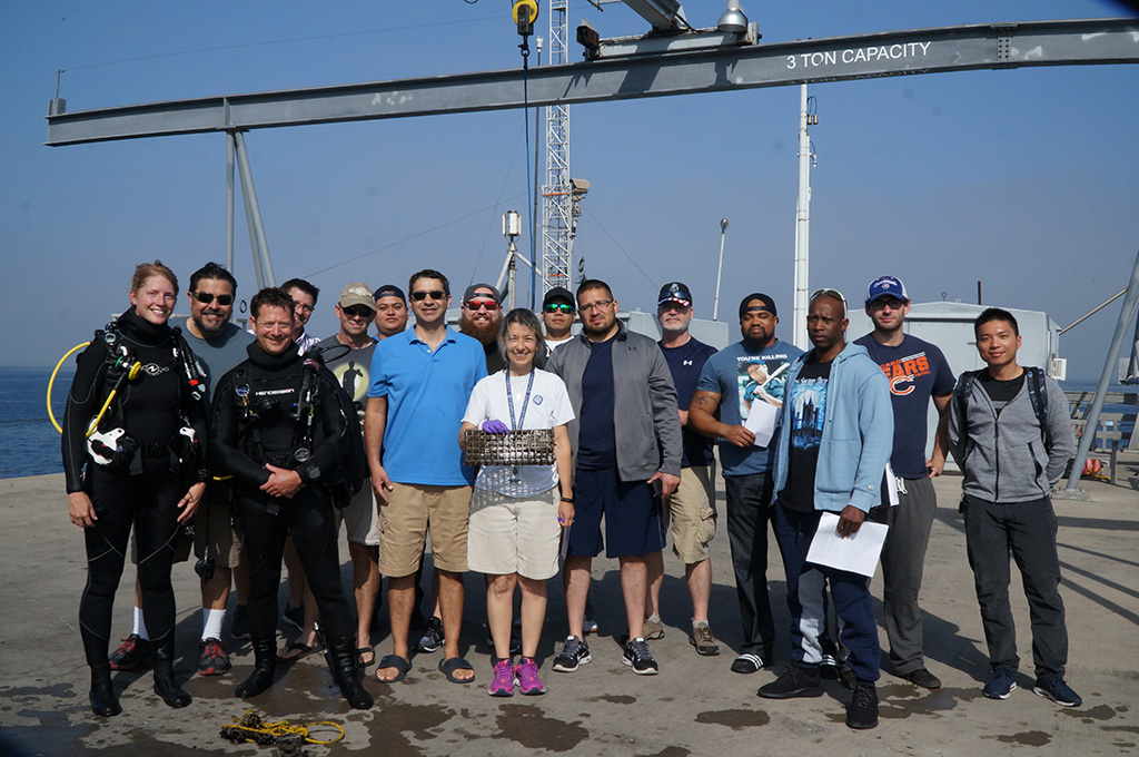 National University STEM students and faculty collaborate with Scripps Institute of Oceanography to conduct on-site research